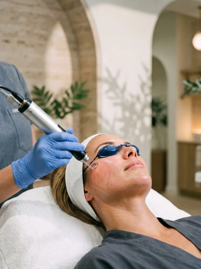 CO2 Fractional Laser Treatment